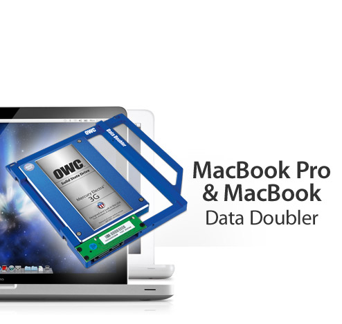 Data doubler Optibay e OWC – MacBook Pro unibody: Adaptador para Disco Fixo para o seu notebook